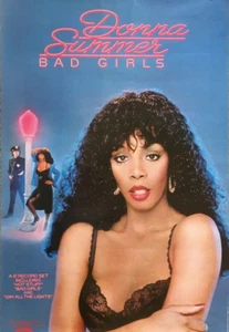 Donna Summer BAD GIRLS Promo Poster 23" x 35" 1979 EX Casablanca Recs Soul Disco - Bild 1 von 8