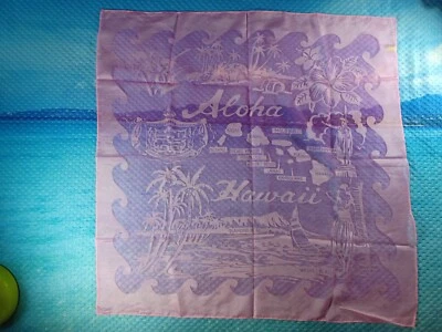 Vintage Aloha Hawaiian Pink Head Wrap/Scarf Never Worn - Image 1 of 4