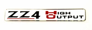 (HO) ZZ4 High Output EMBLEM (B) Super Sized SILVER - Picture 1 of 1
