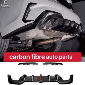 Spoiler labbro diffusore paraurti posteriore per BMW G20 G28 M-Sport 2019-2022 - Foto 1 di 12