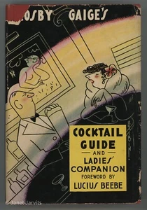 Vintage Cocktail Book Crosby Gaige COCKTAIL GUIDE and LADIES COMPANION - Picture 1 of 9