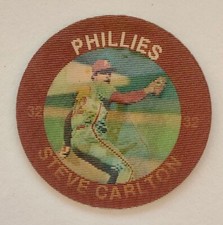 ⚾ RARE & VINTAGE ⚾1985 7-Eleven Slurpee Disc Steve Carlton Philadelphia Phillies