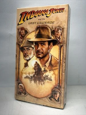 Indiana Jones And The Last Crusade VHS New Sealed 1989 Watermarked Free Ship!!!! - Image 1 of 4