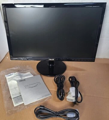 Asus LCD VS228 LED Backlight 21.5inch Wide HDMI DVI VGA 1920x1080 Monitor - Image 1 of 4