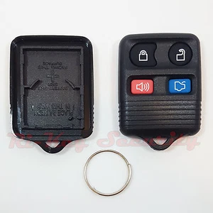 New Ford Replacement Alarm Remote Shell Pad Button Keyless Key FOB Case 4 Button - Picture 1 of 8