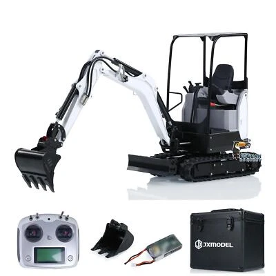 JXModel 1/14 E20 RTR Hydraulic RC Excavator Metal Mini Digger Model  W/Sound I6S - Image 1 of 4