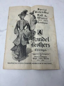 Antiker Damenbekleidung Katalog 1903 Mandel Bros Chicago, Ill - Bild 1 von 12