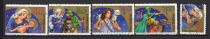 Nouvelle-Zélande 2000 Christmas - Noël 5 timbres oblitérés /TE3546 - Imagen 1 de 1