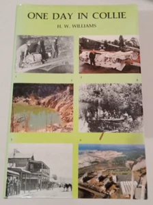 One Day In Collie  H. W. Williams HC-DJ 1st Ed 1979 Western Australia Coal - Picture 1 of 14