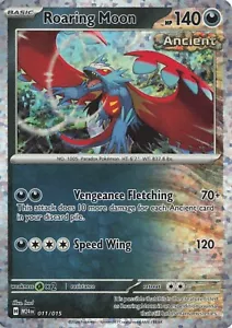 McDonald's Dragon Discovery 2024 Roaring Moon Holo 011/015 quasi nuovo - Foto 1 di 2