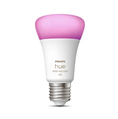 Philips Hue E27 ES Colour Screw Bulb - White & Colour Ambiance 1100 lm - Image 1 of 4