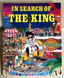 In Search of the King by Elvis Presley Similar to where's waldo large 12x10" - Picture 1 of 14
