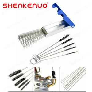 1 Set Carburetor Carbon Dirt Jet Remove 13 Cleaning Needles 5 Wires Brushes Tool - Picture 1 of 14