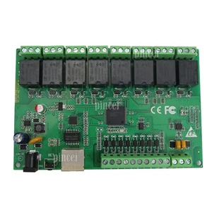 8CH Network Relay IP Web Relay Dual Control RJ45 Ethernet interface - Picture 1 of 10