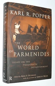 Karl Popper World of Parmenides Essays Presocratic Enlightenment HC/DJ VG+ - Picture 1 of 2
