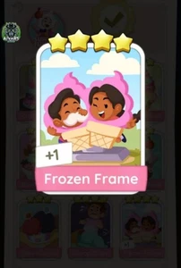 Frozen Frame 4 STAR STICKER AVAILABLE SUMMER ESCAPE ALBUM - Picture 1 of 1
