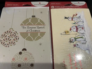 Lote de 16 cartas + env=2 PACK = 10 TARJETAS + 6 DINERO/REGALO American Greetings NAVIDAD - Imagen 1 de 5