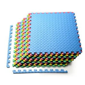 12PCS Kid's Puzzle Exercise Play Mat w/EVA Foam Interlocking Tiles (25"x25") - Picture 1 of 10