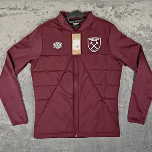 Chaqueta de Entrenamiento Térmico West Ham 2024/2025 Claret *NUEVA CON ETIQUETAS* Umbro Mediana M - Imagen 1 de 10