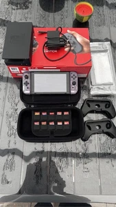 Nintendo Switch Atomic Purple Mod – 32GB | OVP | Tasche | Dock | Bundle - Bild 1 von 10