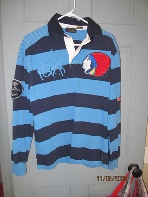 Men's Polo Ralph Lauren Rugby Shirt Size L - Image 1 of 4