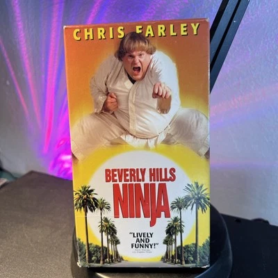 Beverly Hills Ninja (VHS, 1997) Chris Farley Action Comedy OOP - Image 1 of 3