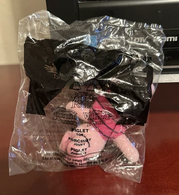 McDonalds Happy Meal Toy - Winnie the Pooh - #2 Piglet - 2001/2002 - NEW - Image 1 of 4