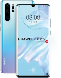 HUAWEI P30 Pro 128GB Breathing Crystal Molto Buono - Ricondizionato - Foto 1 di 5