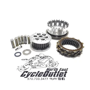 2009 08-16 YAMAHA YZF R6 OEM CLUTCH BASKET HUB BOSS PLATES SPRINGS ASSEMBLY - Picture 1 of 22