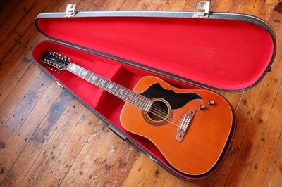 Guitare acoustique 12 cordes Super Rare Eko J56/I (electra) Pre Ranger + étui Vox - Photo 1/4