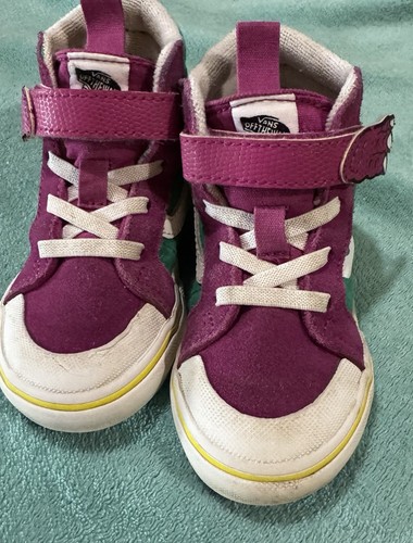 VANS Sneakers da furgone alte dinosauro per bambini. bambino taglia 6 5