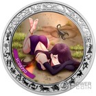 SCORPIO Anime Zodiac 1 Oz Silver Coin 5 Cedis Ghana 2025