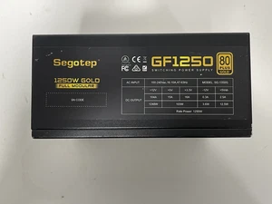 Alimentatore Gaming Segotep 1250W ATX 3.0, (solo scatola di alimentazione, leggere) - Foto 1 di 4