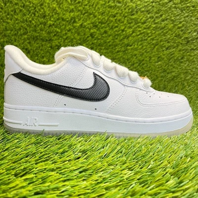 Nike Air Force 1 '07 Mujer Talla 7 Blanco Negro Atlético Estilo de Vida Zapatos Tenis Foto 1 de 4