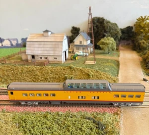 HO Wasatch Brass Union Pacific #7015 P-S Dome Coach. Custom Finished. IOB. - Picture 1 of 9
