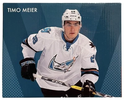 Timo Meier & Aaron Dell Bobblehead San Jose Sharks 5th Anniversary Set New - Image 1 of 2