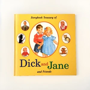 Vintage Dick and Jane Treasury 1984 1st Edition 4th Printing Hardcover Reading Book - Bild 1 von 5