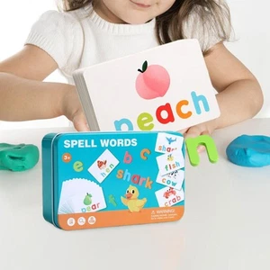 Abc Learning Educational Toys Match Letter Spelling Games for Preschool Kids - Bild 1 von 6