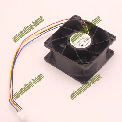 NIDEC V80E12BGA5-57 12V 1.4A 8038 8CM 4-pin dual ball high speed server fan#XR - Image 1 of 4