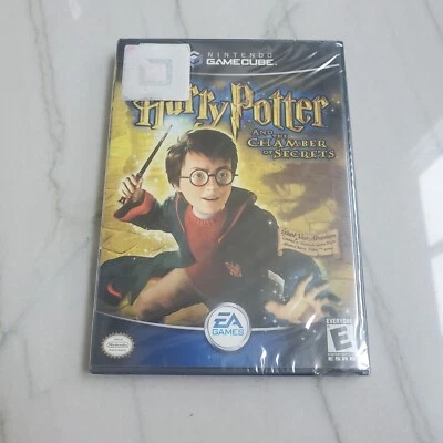 New Sealed Harry Potter and the Chamber of Secrets Nintendo GameCube Fast Ship! - Image 1 of 3