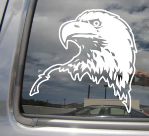 Bald Eagle Head - Bird USA Car Laptop Bumper Window Vinyl Decal Sticker 01345 - Bild 1 von 2