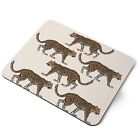 Mouse Mat Pad - Jungle Leopard Pattern Big Cat Wild Laptop PC Desk Office #45448