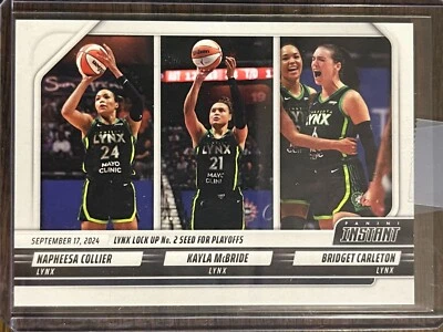 2024 Panini Instant WNBA #219 Napheesa Collier McBride Carleton Minnesota Lynx - Image 1 of 2