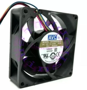 For DATB0825B2S 80mm fan DC 12V 0.84A 4pin AVC 8025 PWM speed winds cooling fan - Afbeelding 1 van 1