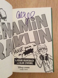 SIGNED by Alan Zweibel - Benjamin Franklin HUGE Pain In My *** HC 1st/1st + Pic - Picture 1 of 10