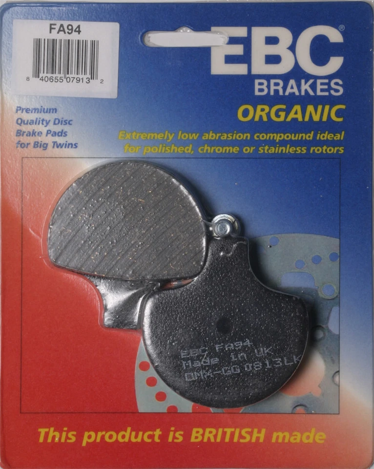 EBC 1997-2003 FLSTS Softail Heritage Springer Harley Davidson BRAKE PADS FA94 OR - Image 1 of 1