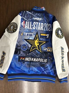 NBA ALL STAR 2024 Pro Standard Men’s XL Varsity Wool Jacket 100% AUTHENTIC NWT - Picture 1 of 16