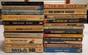 22 Vintage Army Navy Military War Suspense Romance Novels Books WWII WWI - Picture 1 of 10