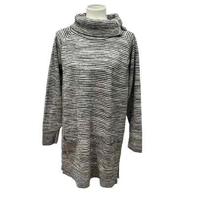 Eight Eight Eight Womens XL 100% Cotton Long Sleeve Turtleneck Sweater Dress - Image 1 of 4