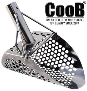 CooB Monstrik-710 Stainless Steel Beach Sand Scoop Metal Detector Hunting Tool - Picture 1 of 11